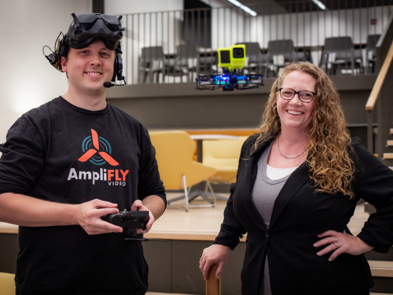  Penn State staff members launch indoor drone video company 